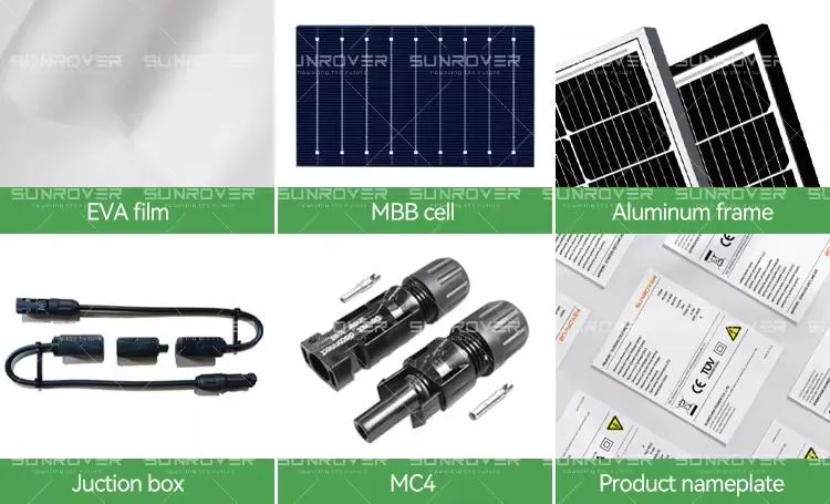 Painéis Solares Mono Venda Quente 550W 560 570 Watts Usando em Projeto Comercial Sistema de Painéis Solares para Fazenda Fábrica