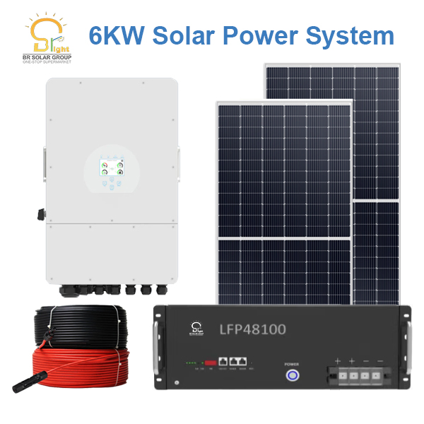 Sistema Solar Completo 15kw a 200kw fora da Rede Solar com Bateria para Sistema de Painéis Fotovoltaicos Sistemas de Energia Solar Personalizados