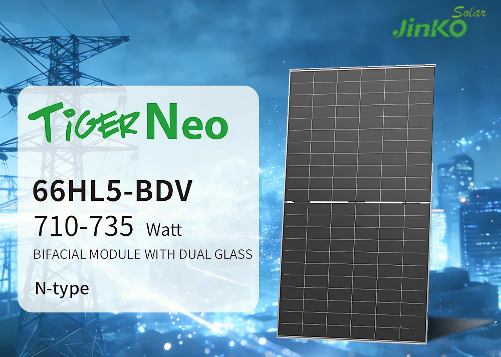 Painel Solar Jinko Tiger Neo 66hl5-Bdv Bifacial Tipo N