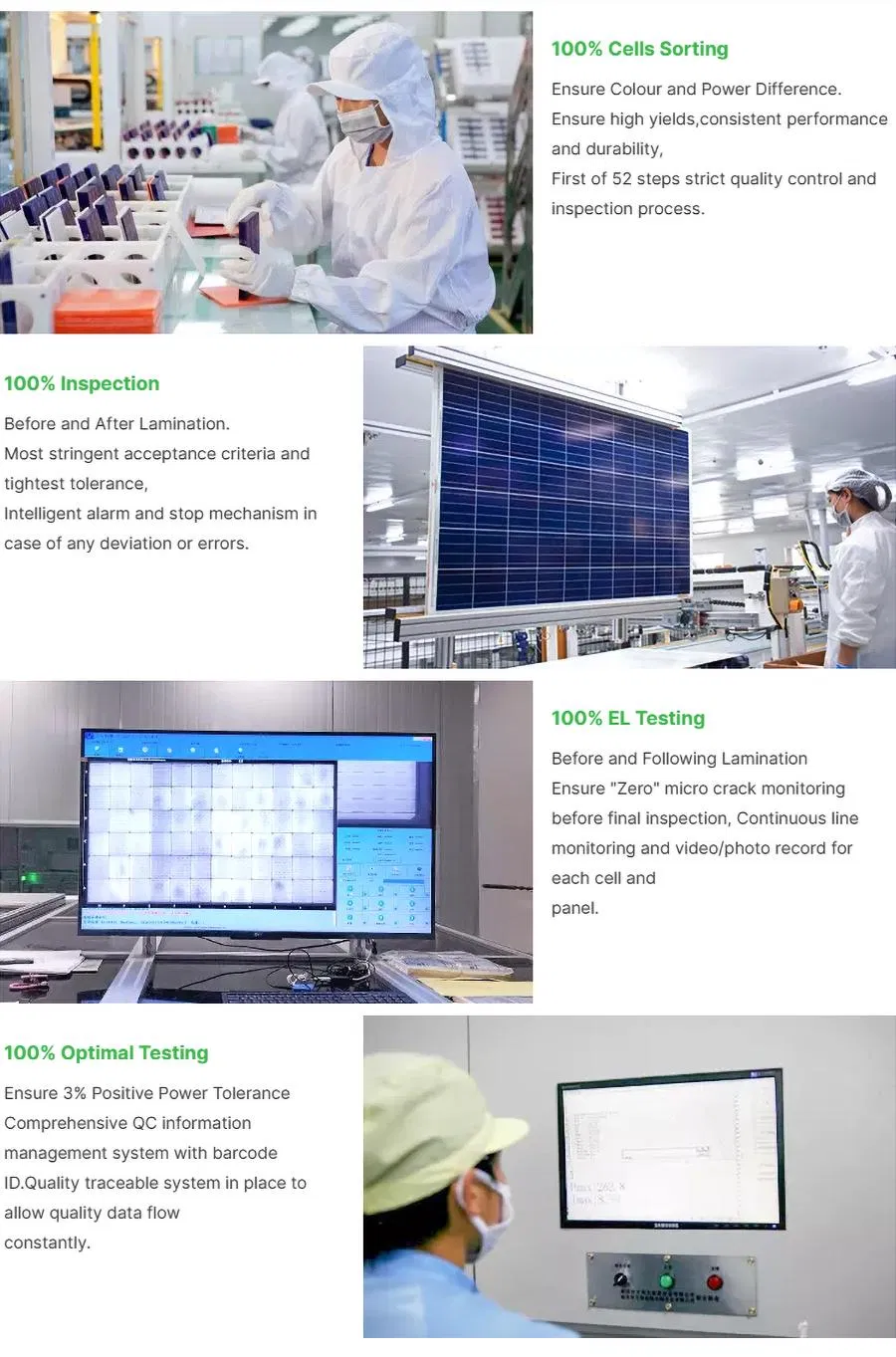 Preço de Atacado Painéis Solares Policristalinos para Uso Doméstico 565W 585W Jinko 580n-72hl4-V