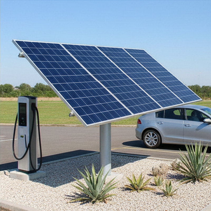 Sistema Avançado de Montagem de Painéis Solares no Telhado para Instalação Fácil