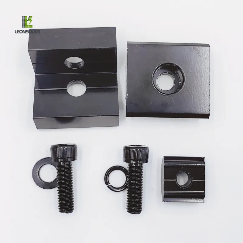 Kit de Montagem de Painéis Solares Universal para Telhados Metálicos