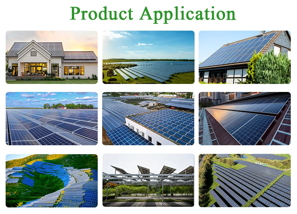 Instalação prática do projeto de painéis solares comerciais