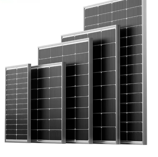Painéis Solares Residenciais Monocristalinos da China para Casa 40W 50W 100W 150W