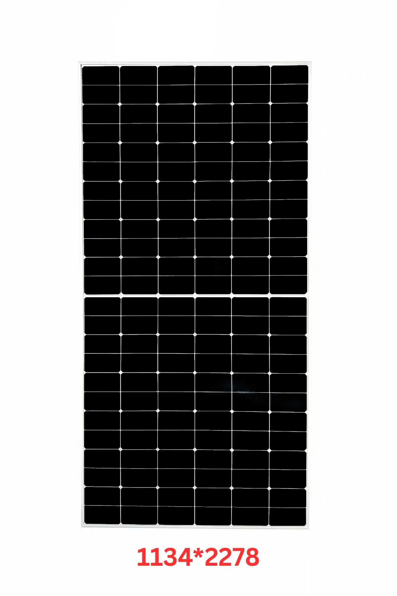 Tecnologia Avançada 580W Painel Solar para Sistemas Fotovoltaicos Comerciais e Industriais