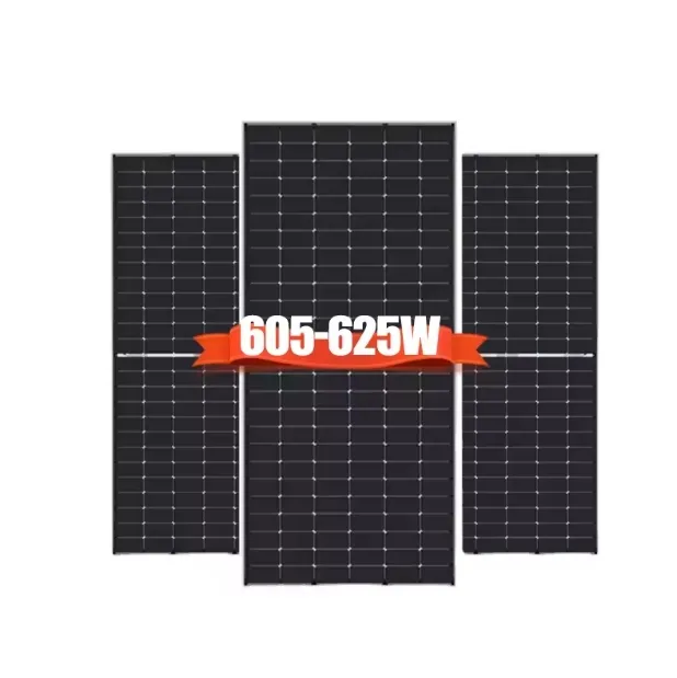 Painel Solar de Vidro Duplo 610W-625W