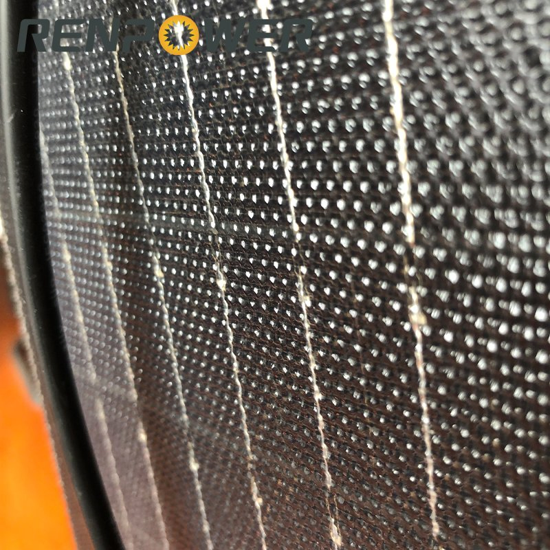Alta Eficiência 100W 12V Leve Ultra Flexível Painel Solar Monocristalino Dobrável para Carregador Off-Grid para RV Marinho Barco Van Carro Superfícies Curvas