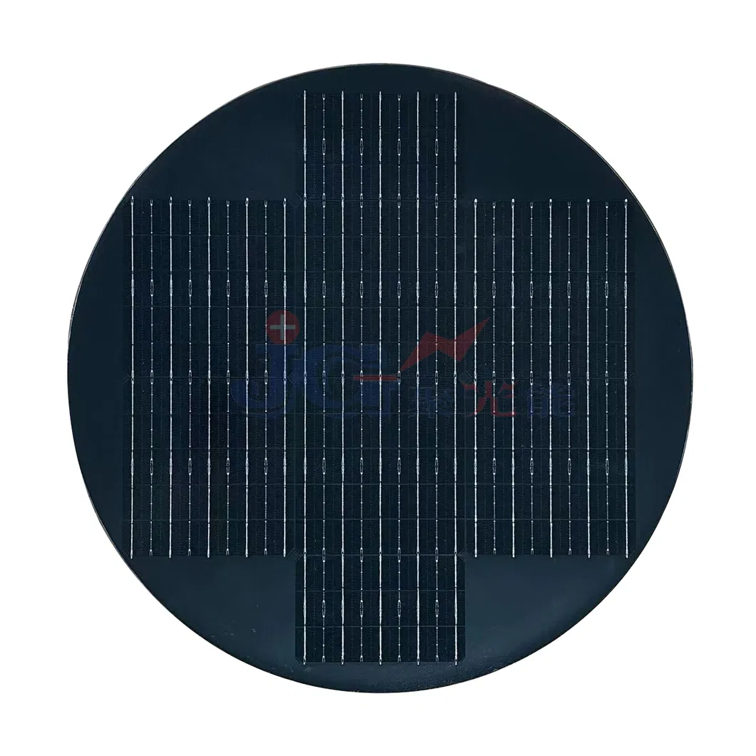 Painel Solar Monocristalino Personalizado OEM 6V 9V 18V para Luz de Jardim