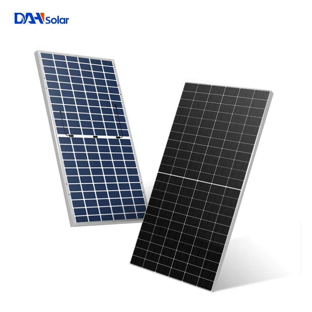 Painéis Solares Bifaciais Flexíveis Dah 700W 710W 720W 750W Preço de Atacado de Fábrica Estoque da UE em Roterdã
