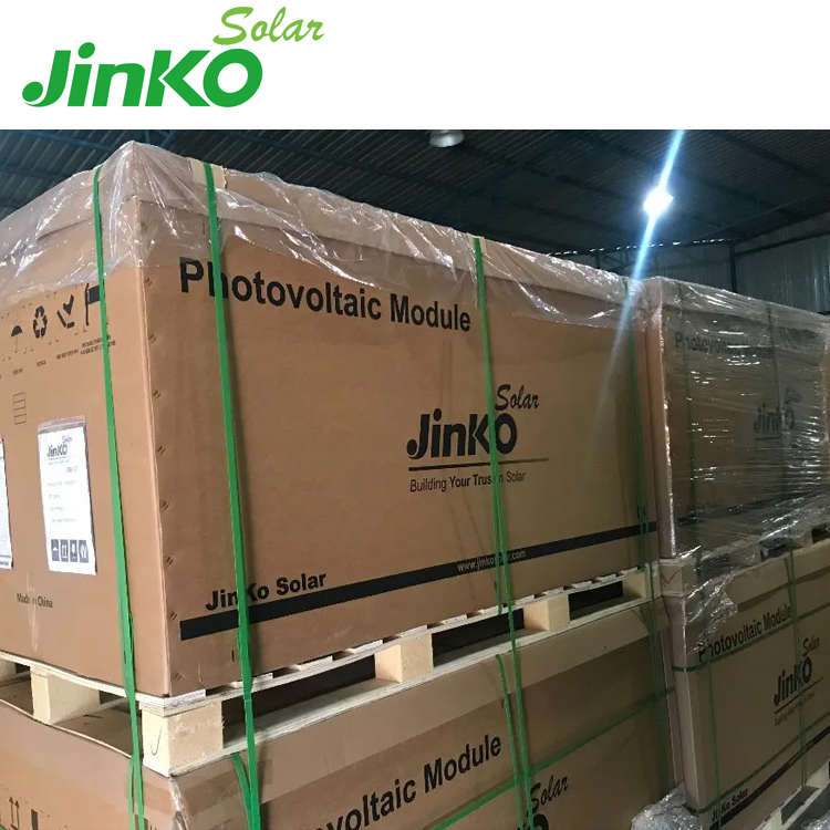 Preço de Atacado Painéis Solares Policristalinos para Uso Doméstico 565W 585W Jinko 580n-72hl4-V