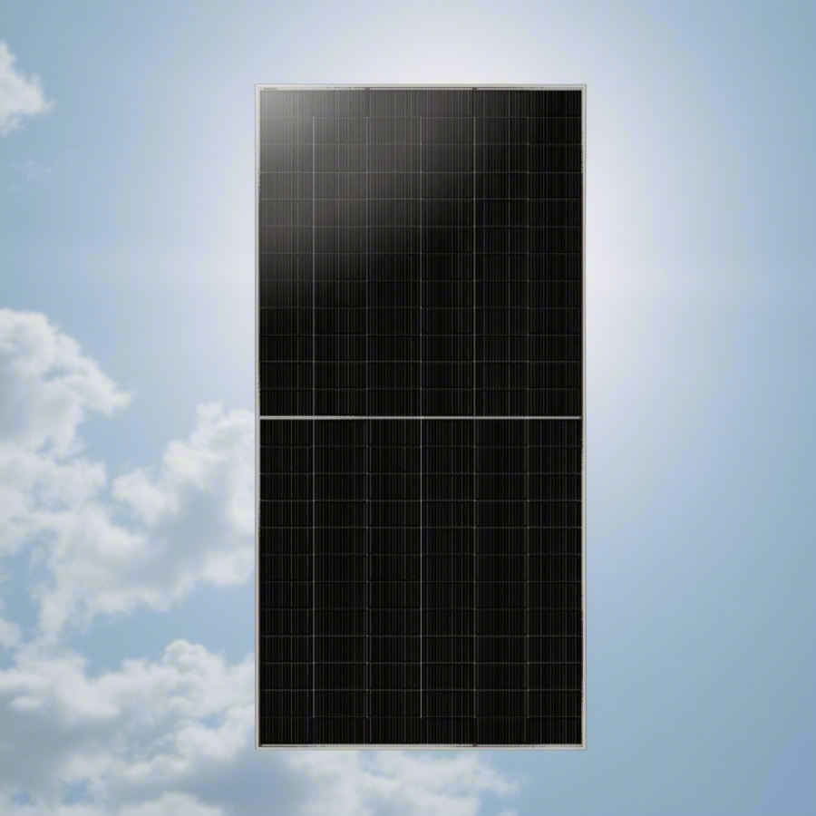 600W 610W 620W Módulo Solar de Painel Bifacial Fotovoltaico Mono Topcon de Corte Semicircular para Usina de Energia Industrial