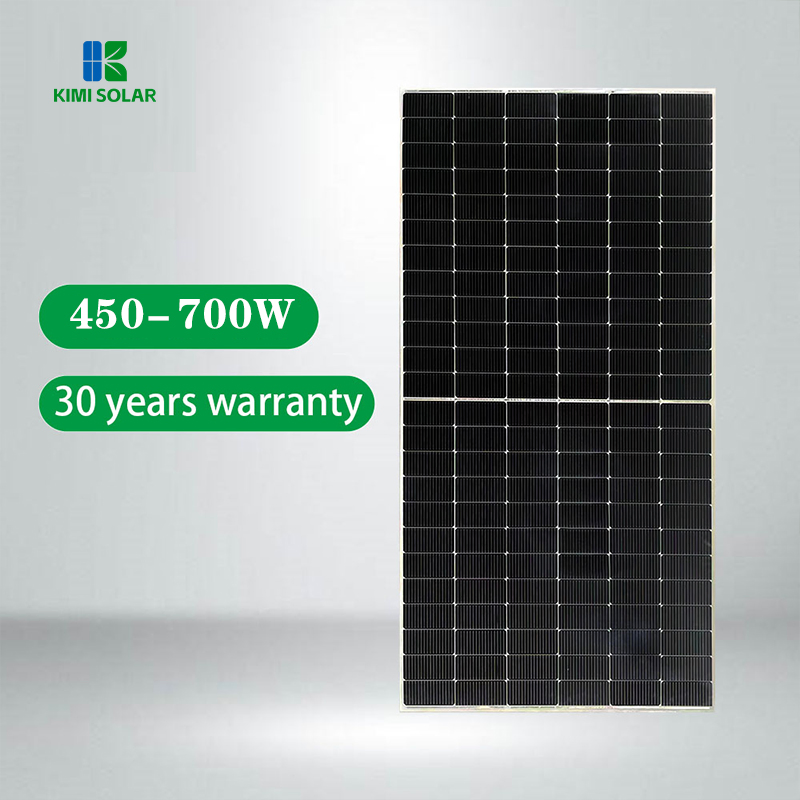 Ja/Jinko Longi Trina/ Painel Solar 720W 700W 600W 585W 550W Bifacial Mono Dupla Vidro