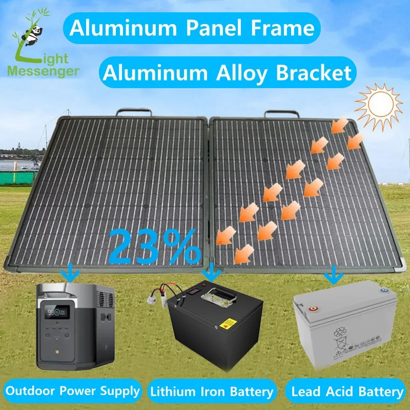 Painel Solar Portátil Dobrável