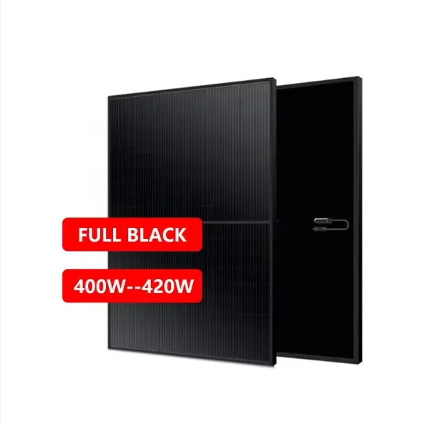 Painel solar preto total 400w-420w