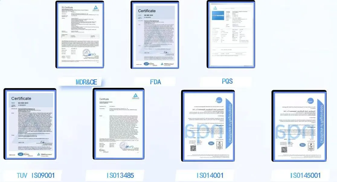 Certificados de Qualidade do Painel Solar