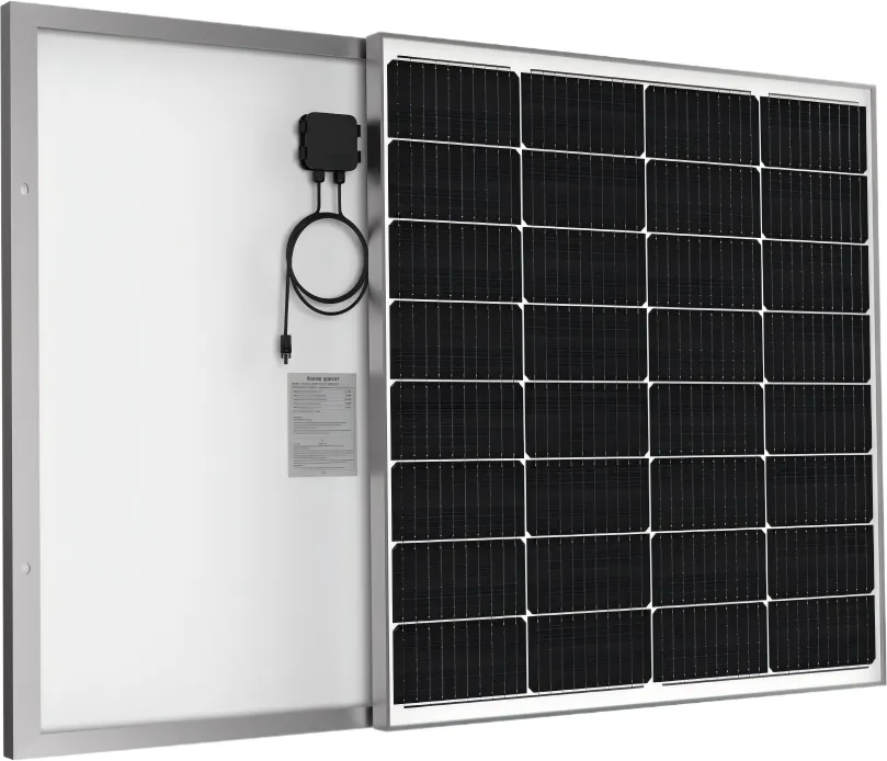 120W 18V Painel Solar de Vidro Off-Grid de Tamanho Personalizado para Camping em RV