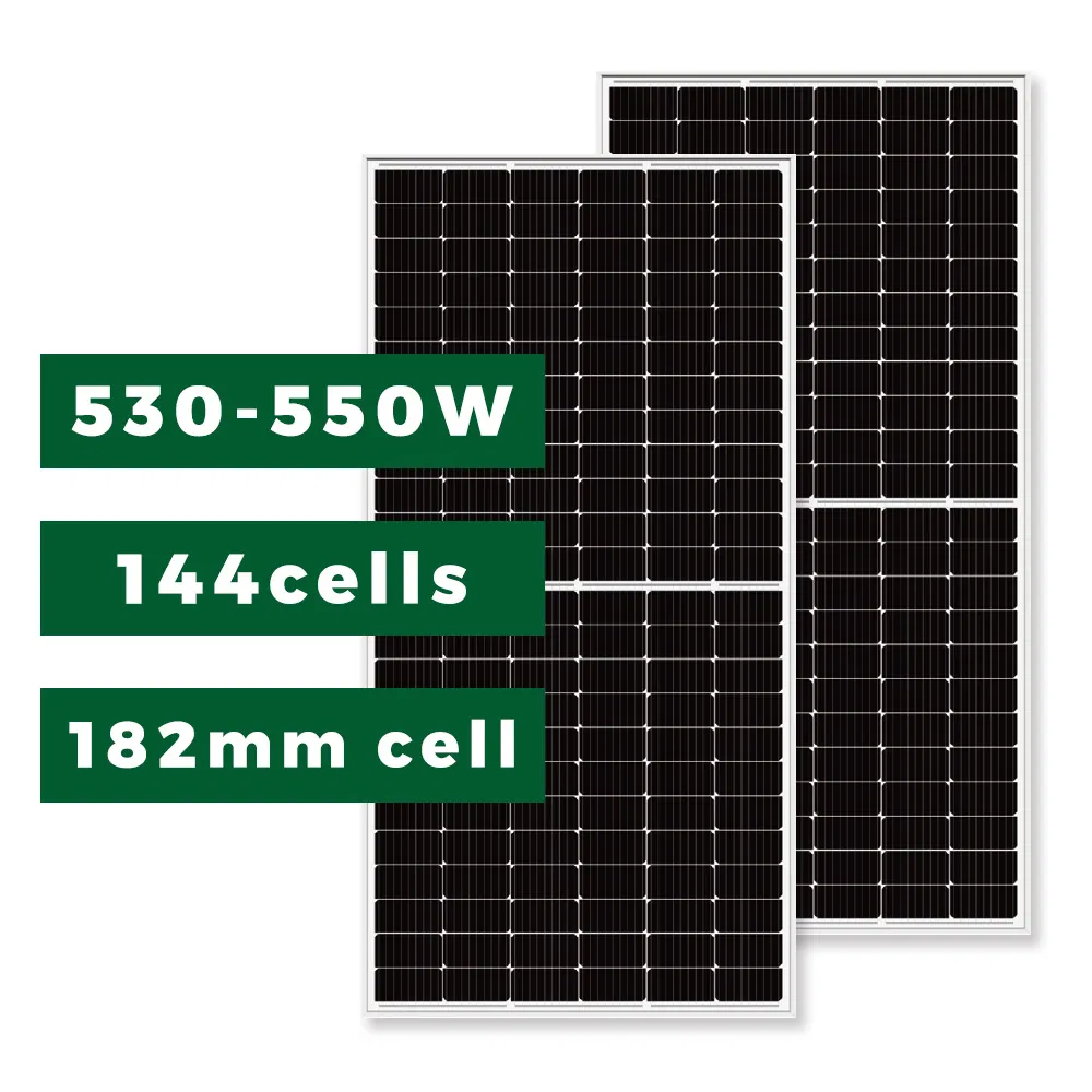 Fábrica de Painéis Solares Chisage Tier 1 Marca 530W 535W 540W 545W 550W, Super Qualidade Máxima Potência, Monocristalino e Policristalino para Casa