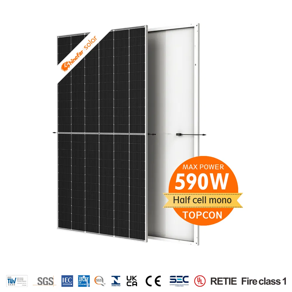 Jinko/Ja/Trina Longi/Meu Melhor Painel Solar Atacado Mono 580W 585W 590W 600W 615W Preço de Painéis Fotovoltaicos de Células Metade Energia