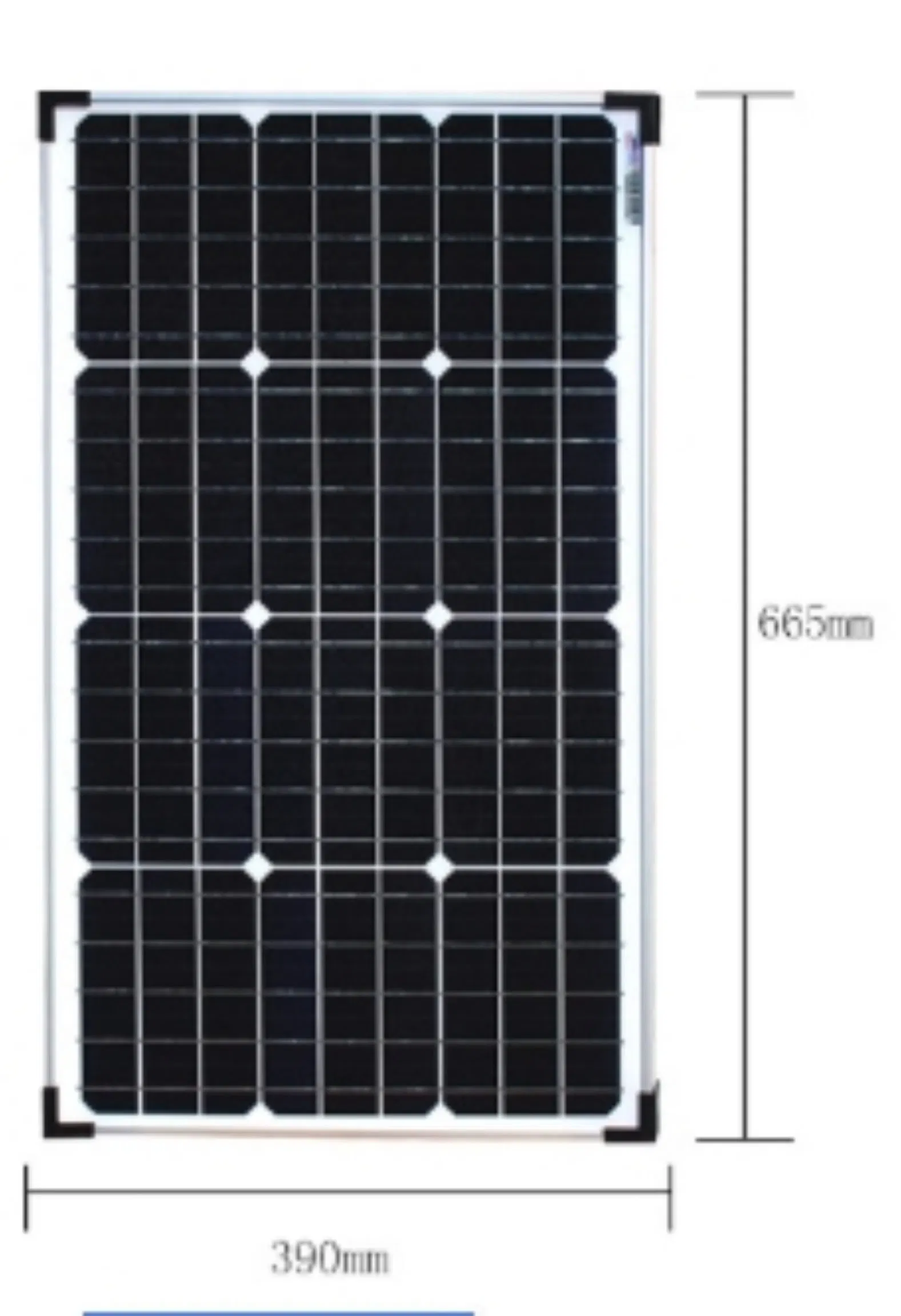 Painel Solar de Alta Eficiência de Longa Duração para Residências e Indústria Comercial