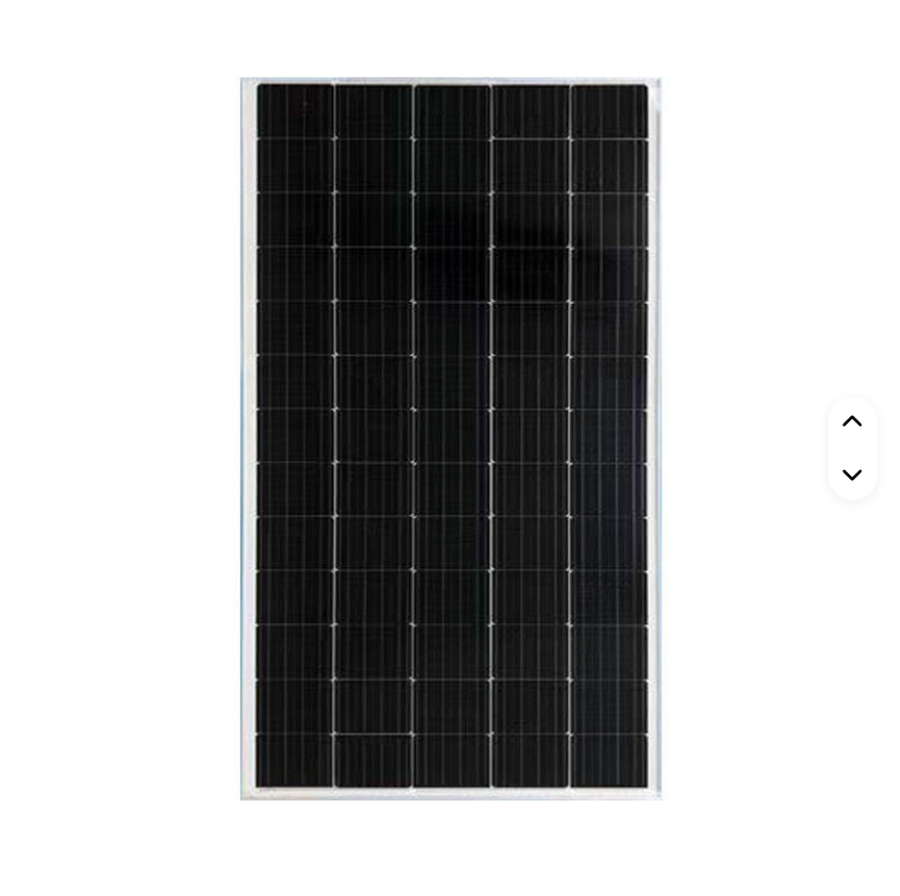 250W 350W Alta Eficiência 280W Preço da Célula Solar Monocristalina Mais Baixo para Painel Solar Personalizado em Forma de Telhado