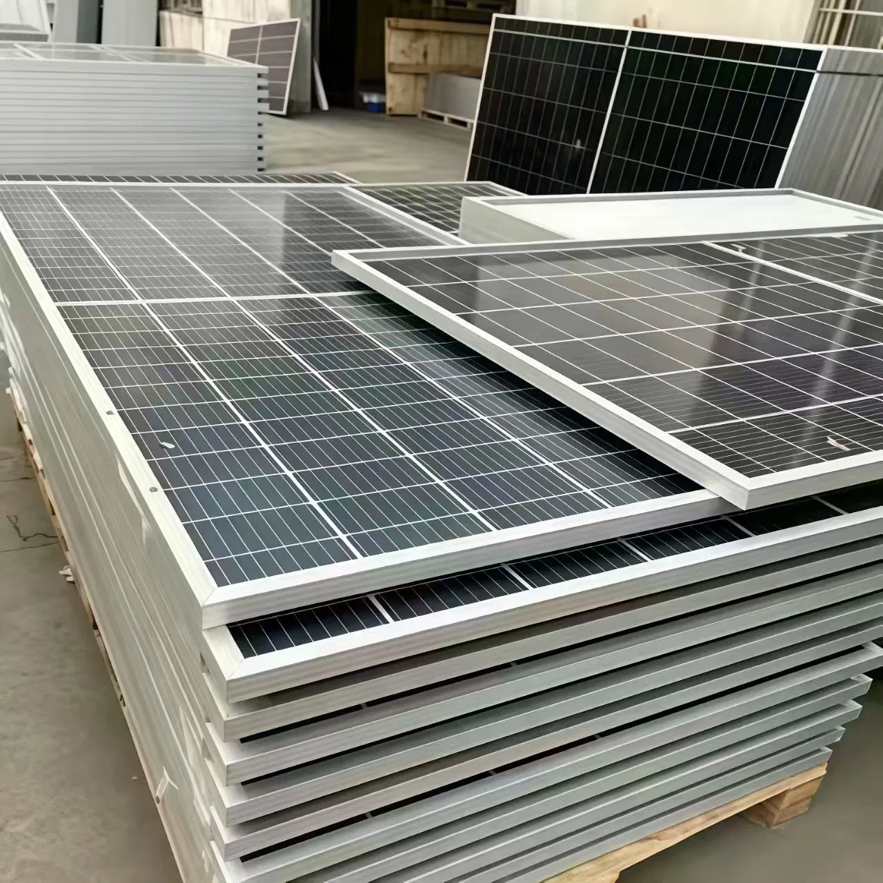 500W 550W 600W Painéis Solares Fotovoltaicos Monocristalinos Preço Residencial Potência PV Painel Solar Flexível