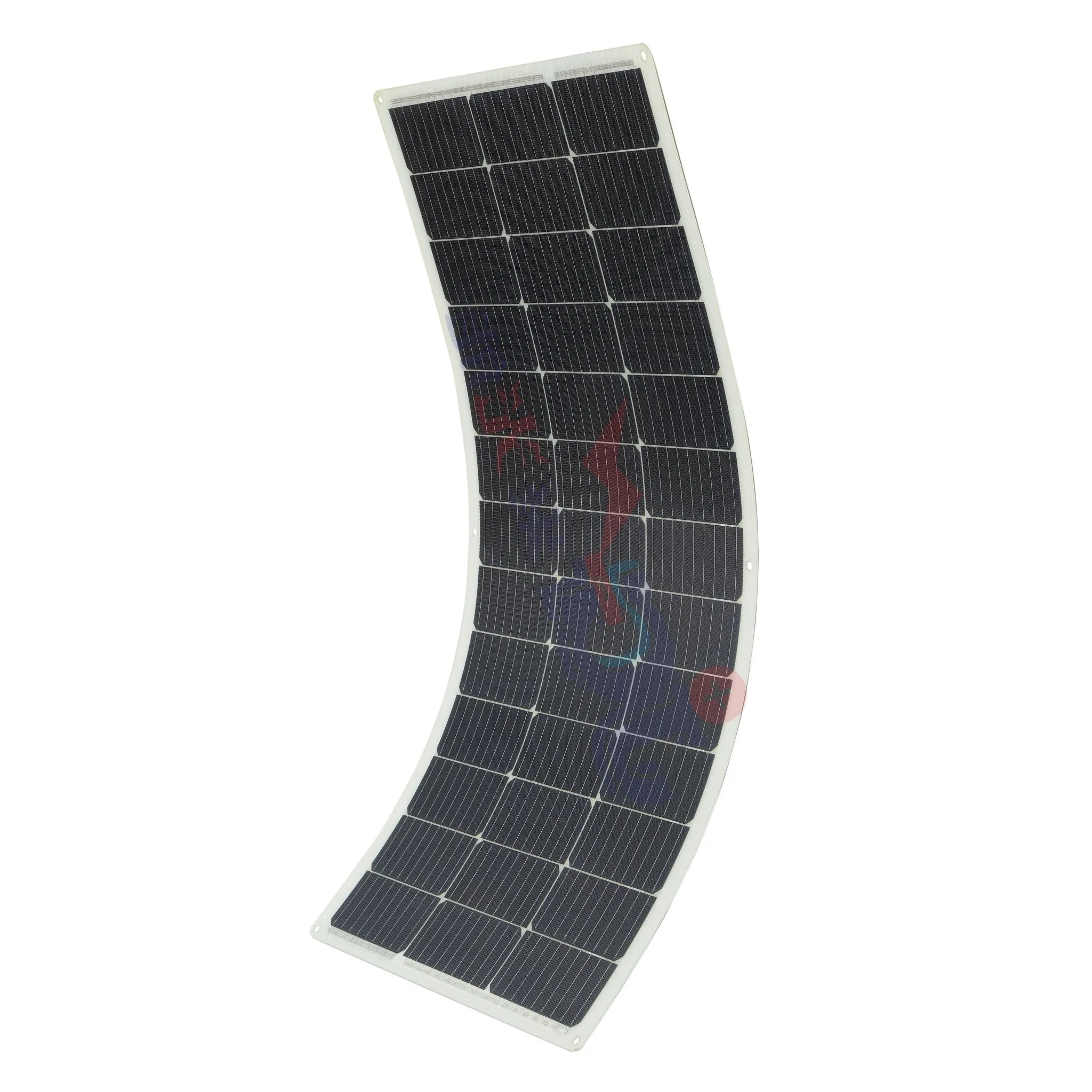 Painel Solar Flexível de Fábrica Atacadista da China 100W Módulo Monocristalino Painel Solar Chinês