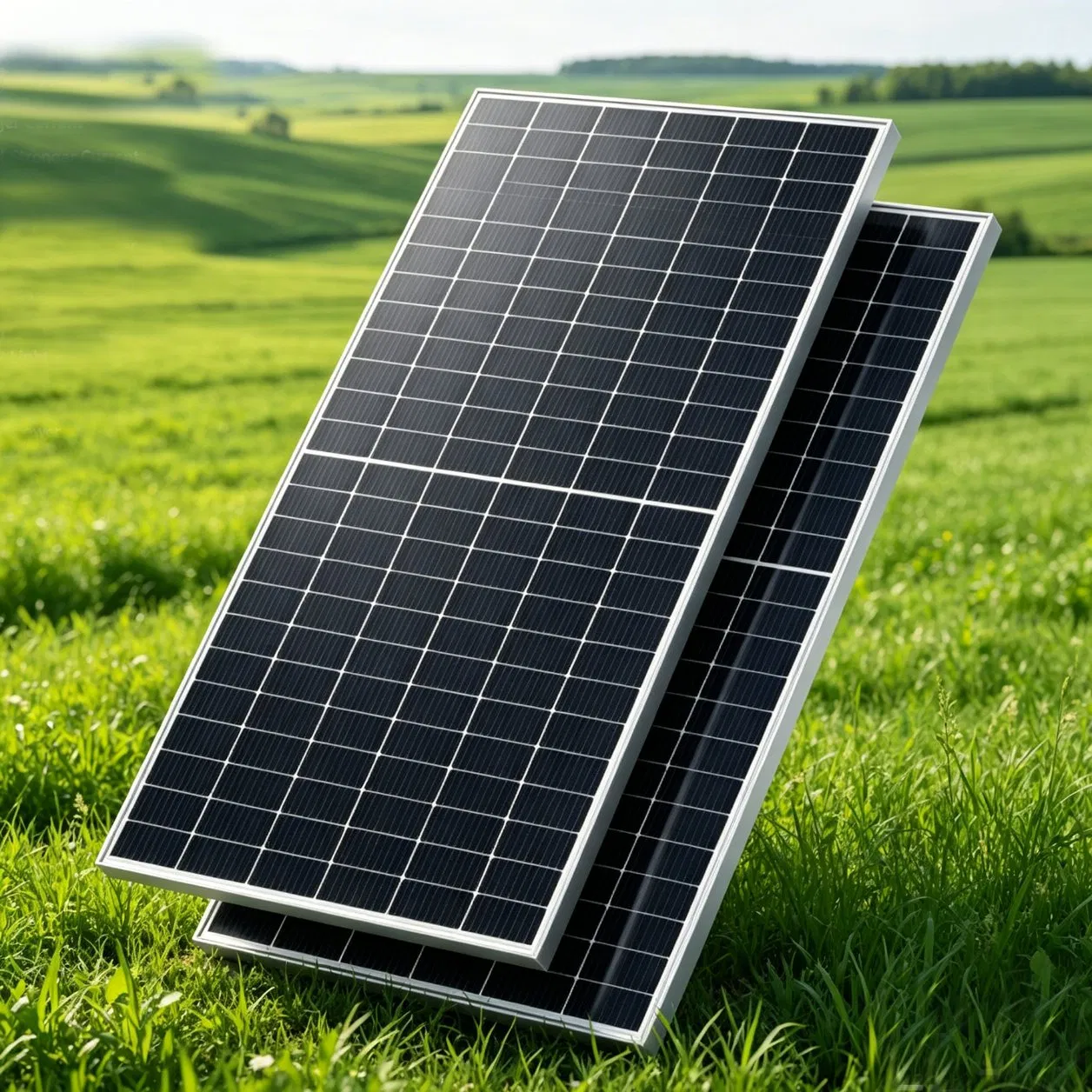 UV-Stabilized &amp; Low Temperature Coefficient Mono-Crystalline Topcon Solar Panels for Residential and Commercial
