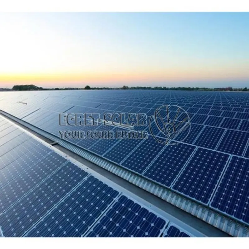 Sistema de Montagem de Painéis Solares de Alumínio em Solo