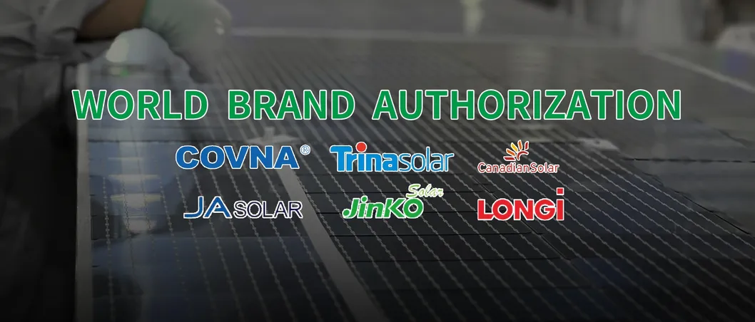 Longi/Ja/Jinko Trina Tier1 Módulo de Painel Solar Bifacial Mono PV 580W 550W 600W 700W