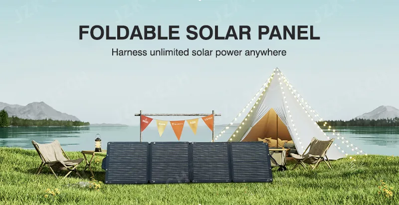 Painel Solar Dobrável Alta Eficiência