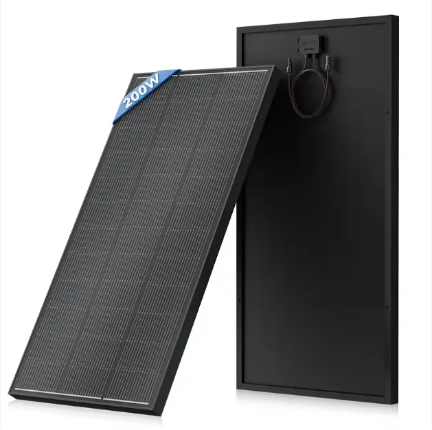 Parte traseira do painel solar