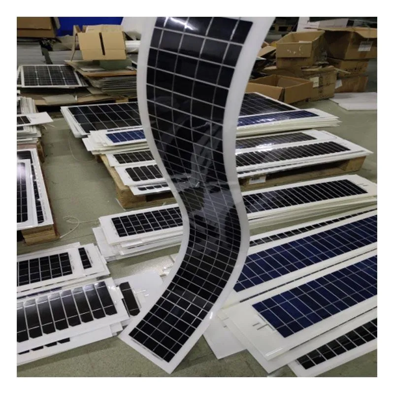 Painel Solar Flexível Personalizado 5W 10W 20W 30W 40W 50W 60W 80W 90W 100W 120W Painel Solar Mono Slim para Sistema Solar
