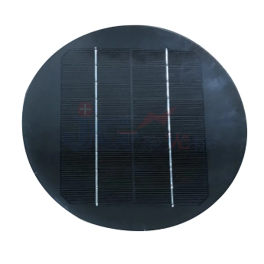 Painel Solar Monocristalino Personalizado OEM 6V 9V 18V para Luz de Jardim