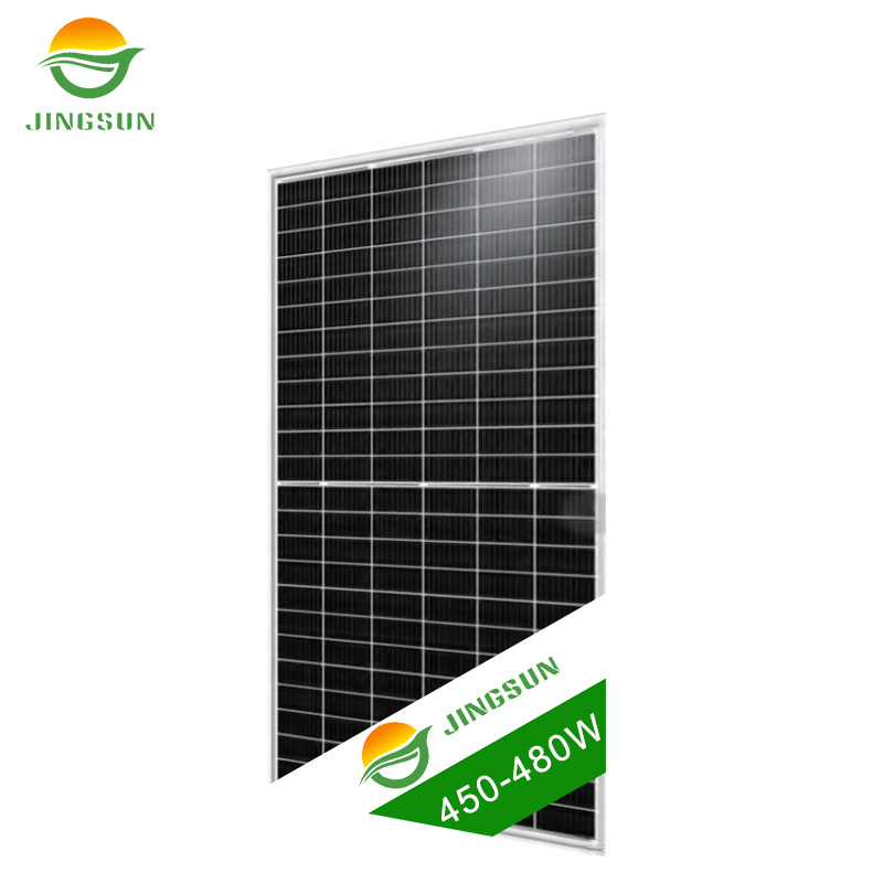Painéis Solares de Alta Qualidade Jingsun 450W 455W 460W 465W 470W 475W 480W Módulo PV Painel Solar para Sistema de Fazenda Solar