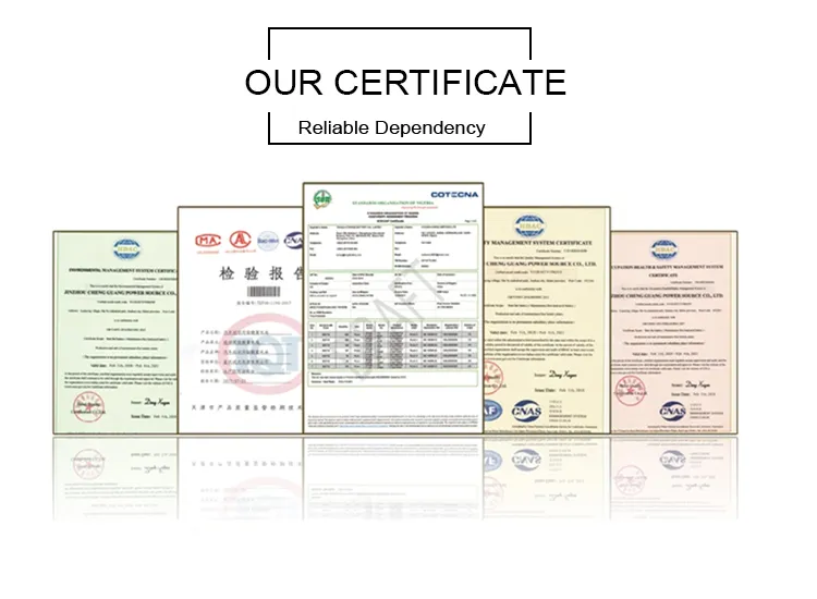Certificados de Qualidade dos Painéis Solares