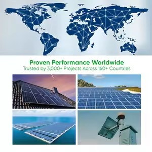 Jinko 550W Painel Solar Mono Perc Geração de Energia Confiável para Fazendas Solares
