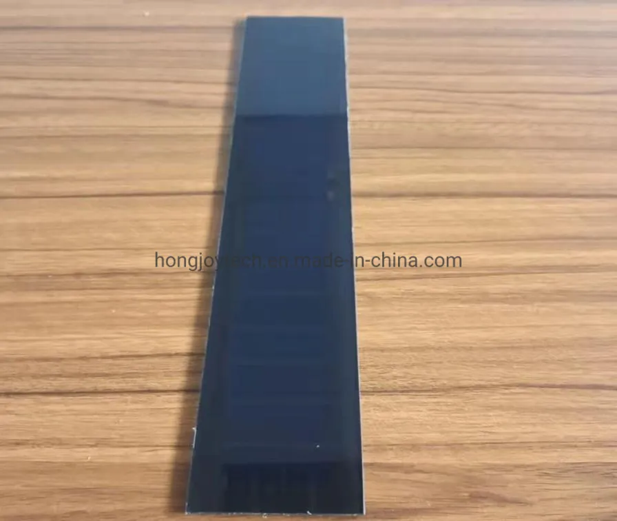 Painel solar em forma de plano de vidro