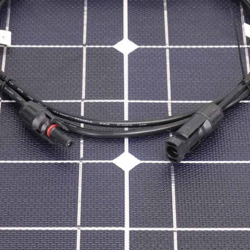 100W Painéis Solares Flexíveis Detalhe 3