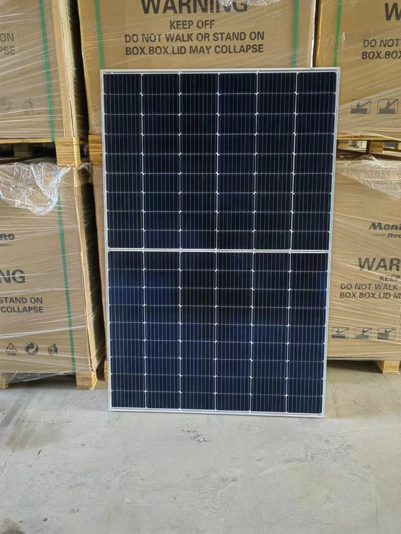 530W Camada 1 Painel Solar Monocristalino N-Topcon de Alta Eficiência para Casa, Fazenda