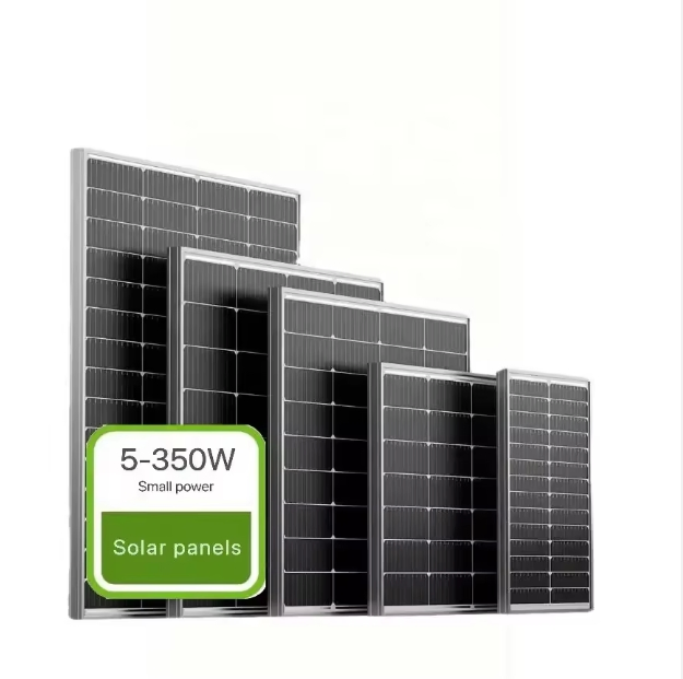 Painéis Solares Residenciais Monocristalinos da China para Casa 40W 50W 100W 150W