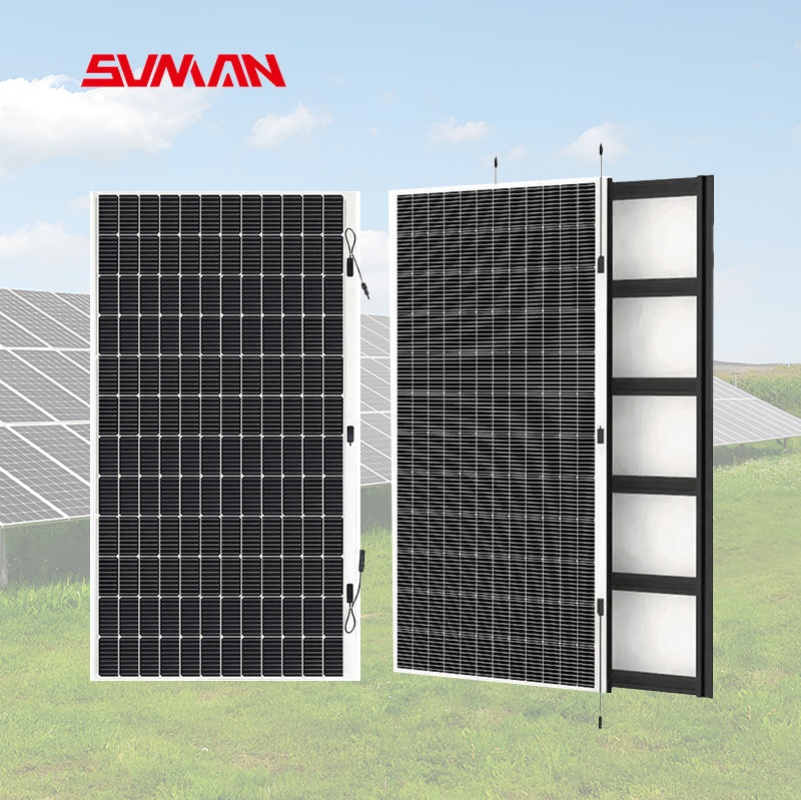 Painel Solar Flexível Sunman Earc 520W Ultra Leve Fino Monocristalino Livre de Vidro ETFE Módulo Flexível para Camping RV Marinha Iate Sistema de Energia Solar Portátil