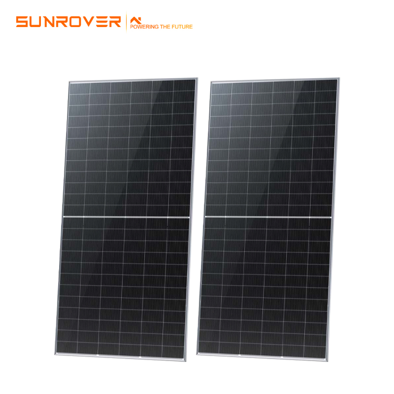 Painel Solar de Alta Qualidade 750W Módulo Fotovoltaico Monocristalino de Alta Potência N-Type com Células Metade para Venda