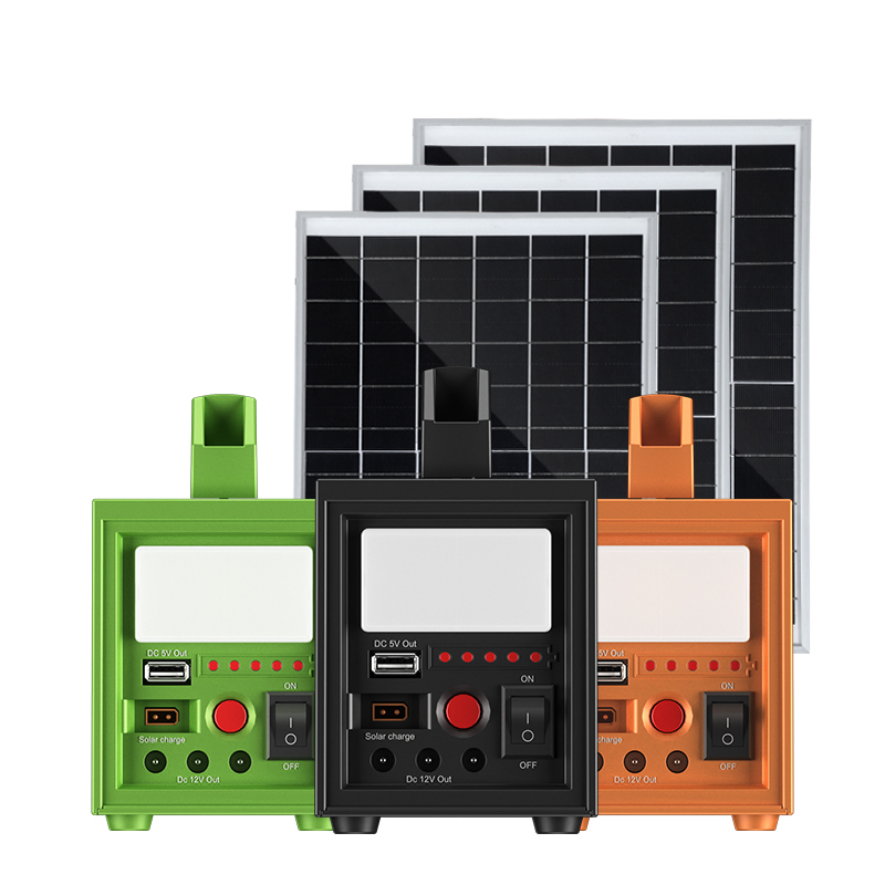 Kit de Luz Solar Ecológica com Bateria Recarregável