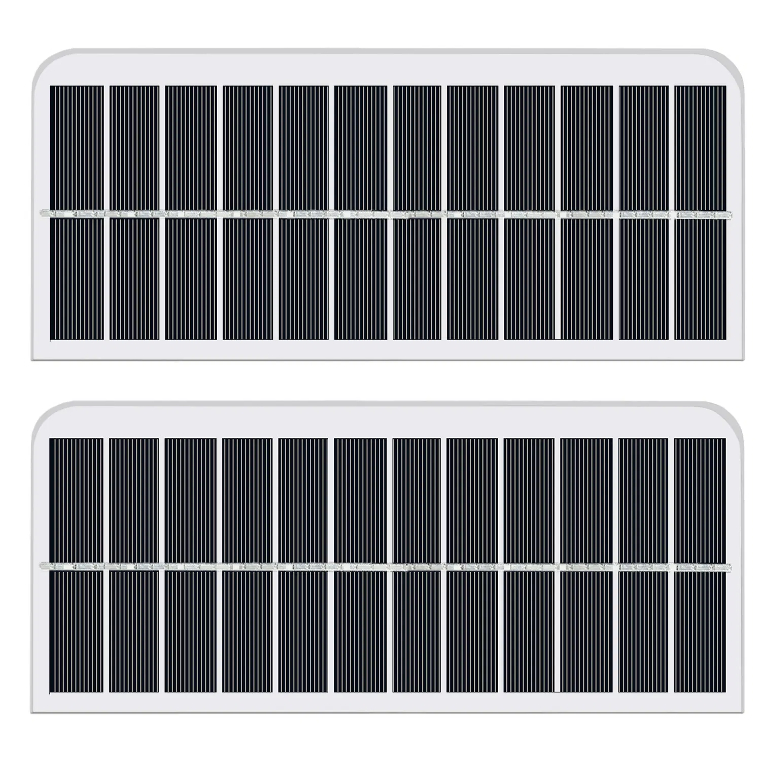 Módulo de Célula PV Pequeno 5W 6W 1W 2W 3W 4W 10W 4V 5V 6V 9V 12V 18V Painel Solar Mini Personalizado em Forma de Vidro ETFE Fotovoltaico