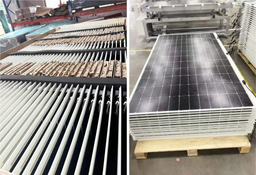 Kit de Painéis Solares Flexíveis e Impermeáveis IP65 12V 500W 550W Leves para Superfícies Curvas RV Van Caminhão Marinho
