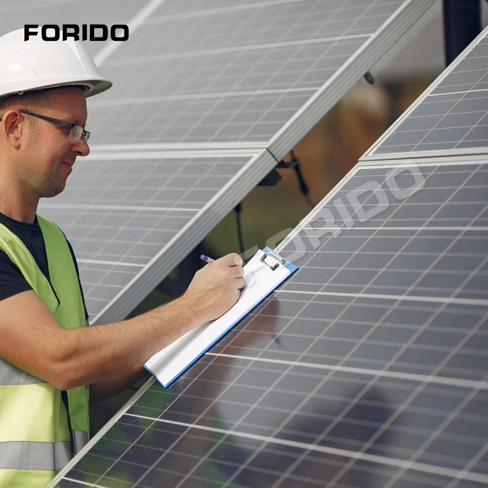 Componentes do Sistema de Geração de Energia Painéis Solares Off-Grid e Conectados à Rede