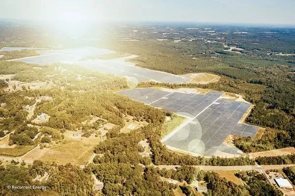 Planta solar na China