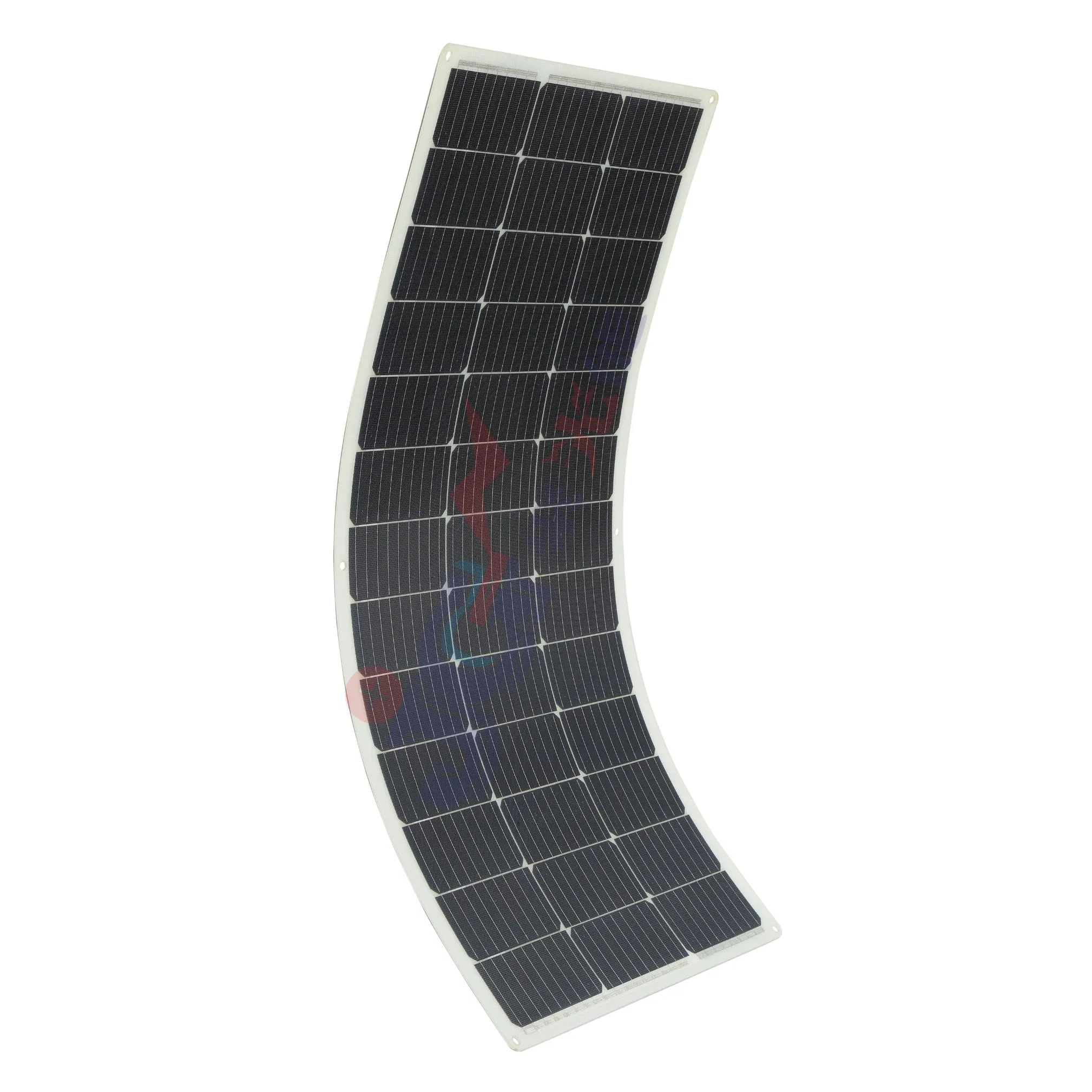Painel Solar Flexível de Fábrica Atacadista da China 100W Módulo Monocristalino Painel Solar Chinês
