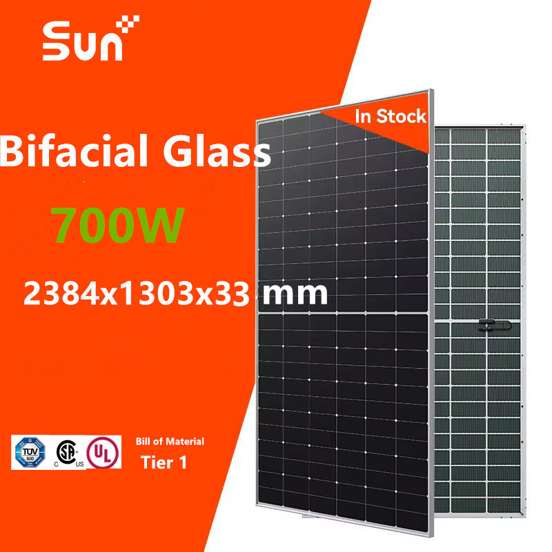 Sunplus N-Type Solar Panel 700W for Residential Solar Energy Storage