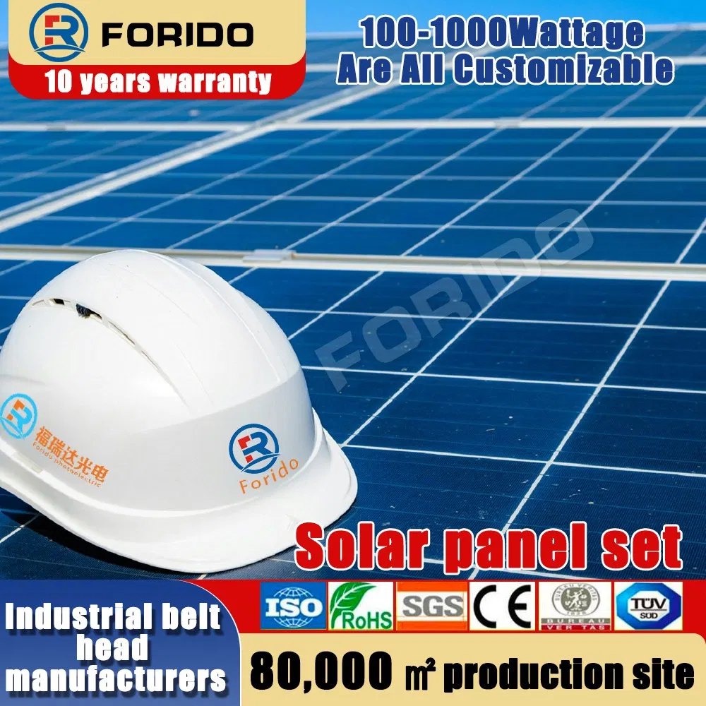 Sistema de Geração de Energia Solar em Casa Off-Grid 100-1000W